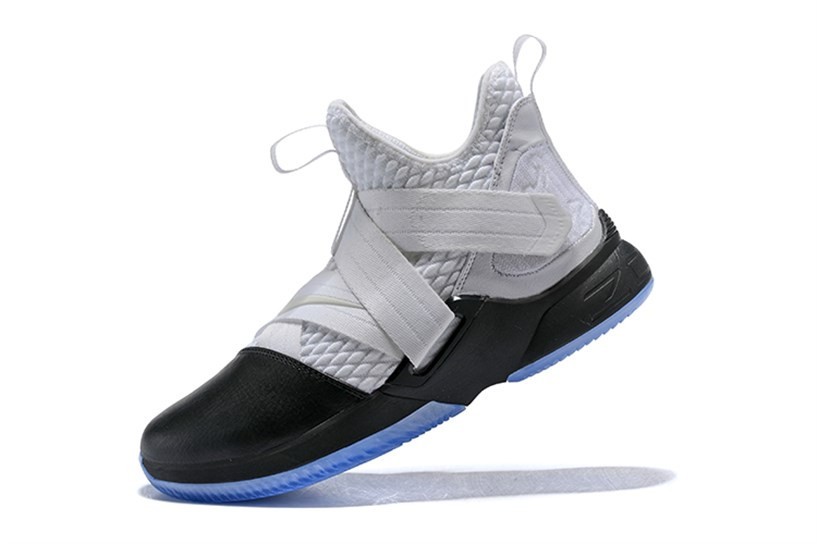 Lebron soldier 12 white black clearance