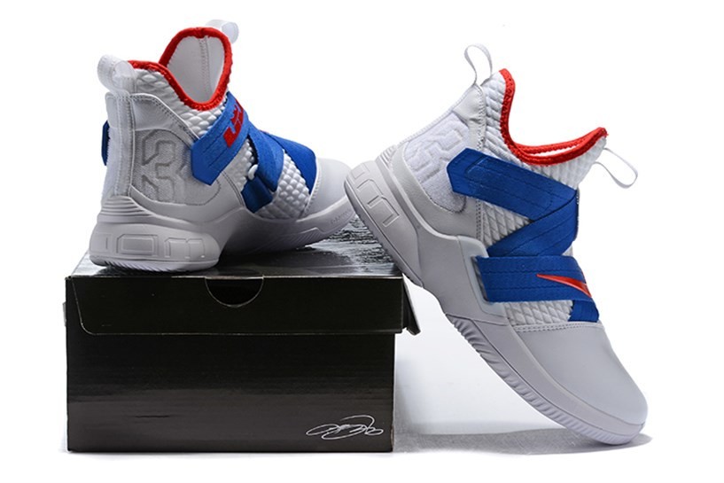 Nike Zoom Lebron Soldier XII 12 White 