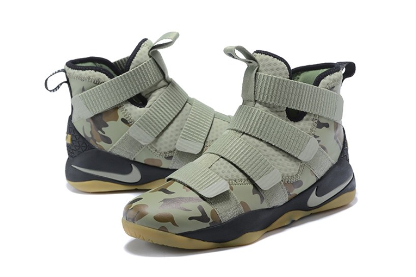 Green lebron soldier sales 11