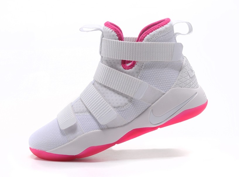 Pink lebron shop soldier 11