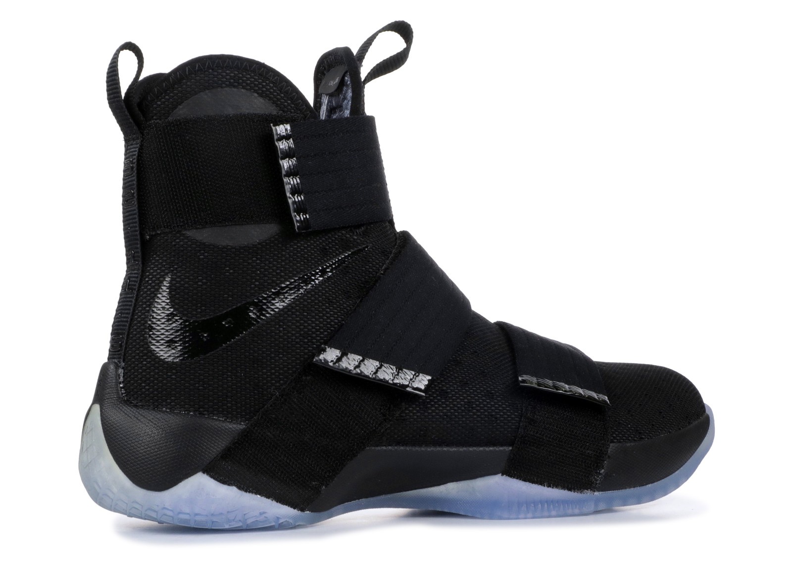 Nike lebron soldier 10 deals triple black
