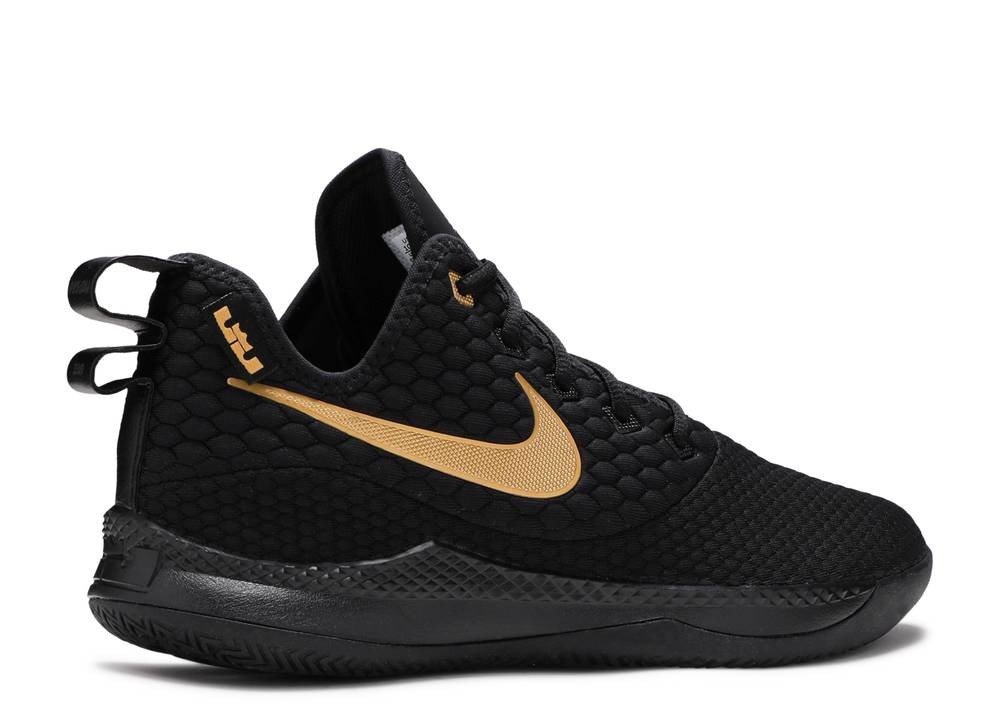 Nike Zoom Lebron Witness 3 Black Gold AO4433-003 StclaircomoShops