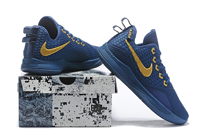 Nike Lebron Witness III 3 Blue Gold AO4432 401 Lebron Witness