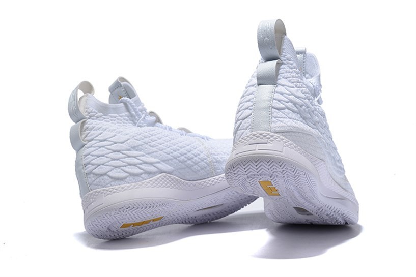 Nike lebron triple white discount