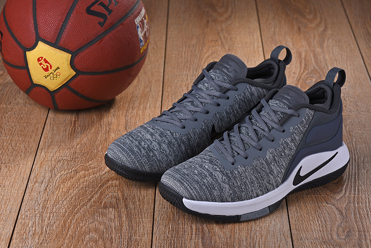 Lebron Witness Nike air jordan 11 retro low legend blue white black legend blue men us 8 13 av2187 117 Nike Zoom LEBRON Witness 2 Zapatillas FLYKNIT Men Basketball Grey Black White AcmShops