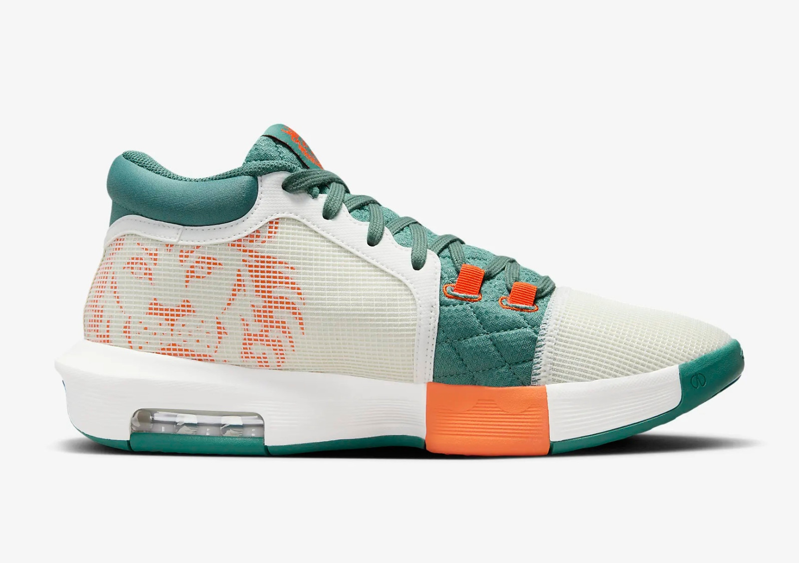 101 AcmShops nike air max 180 qs laser crimson Lebron Witness Nike Zoom LeBron Witness 8 Sail Bicoastal Campfire Orange Safety Orange FB2239