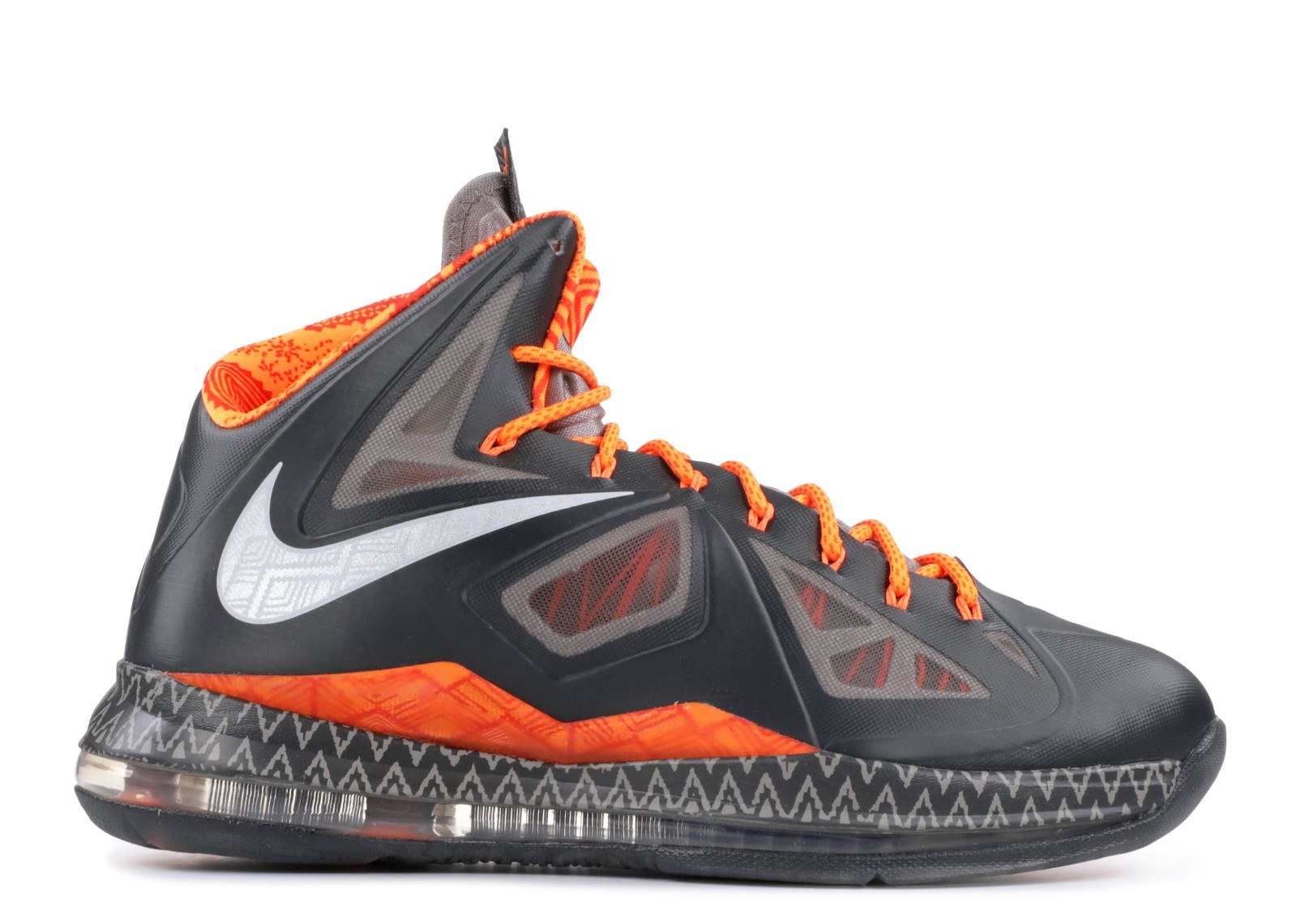 Lebron 10 red 2025 black