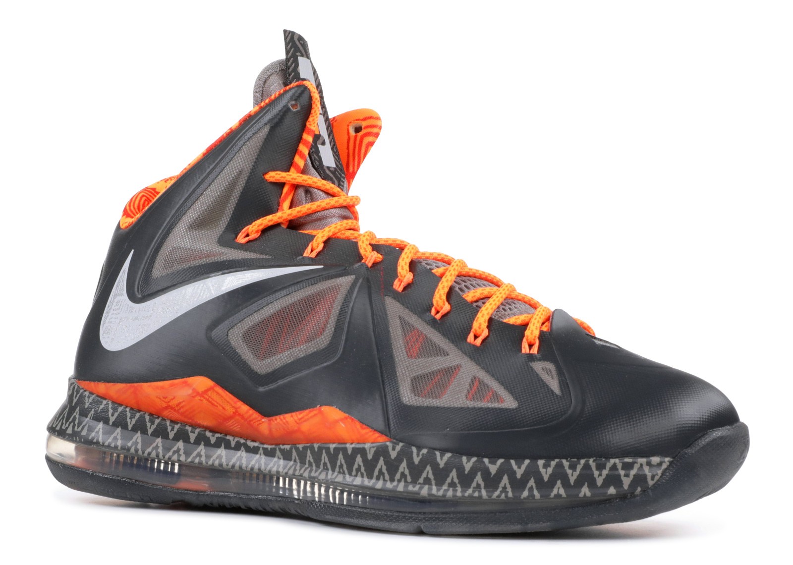 Lebron 10 hot sale red and black