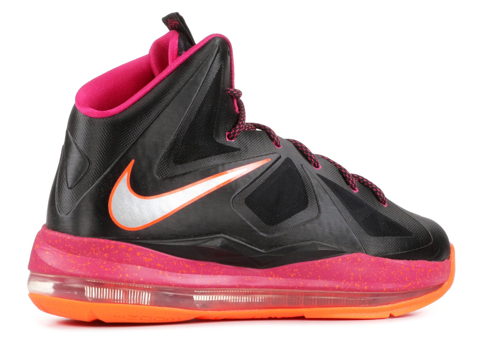 Zoom Lebron 10 Nike Free OG 14 Black Croc GmarShops Lebron 10 GS Floridian Silver Frbrry Black Total Orange Metallic 543564 004