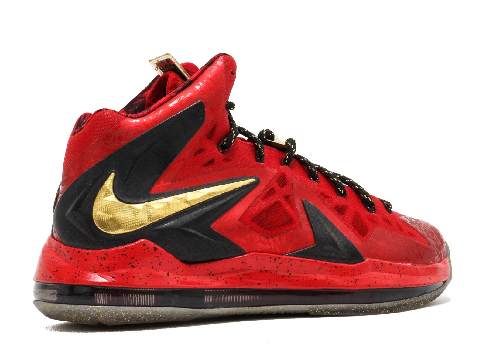 Lebron 10 PS Elite Championship Pack Black Gold Red Metallic 579827-601 -  StclaircomoShops