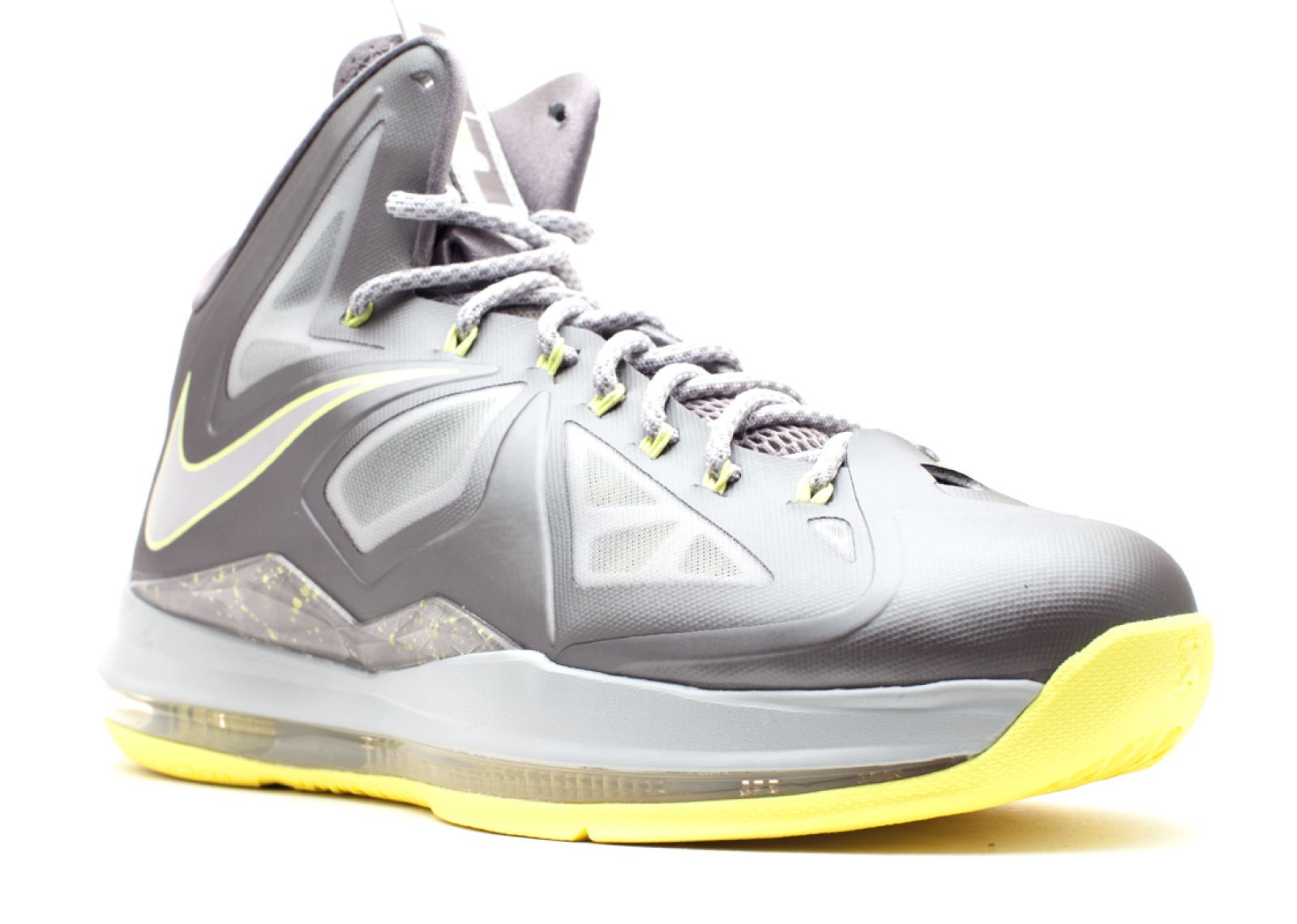 Lebron 10 Yellow Diamond Elctrc Sport Gris Gris Amarillo Start