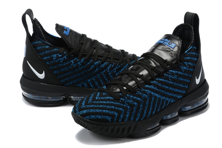 Lebron 16 blue and black hotsell