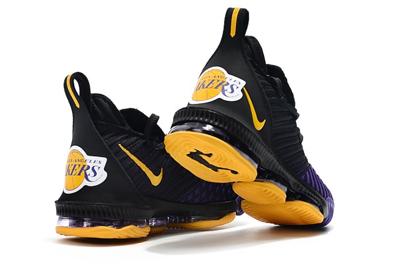 Lebron 16 cheap yellow black