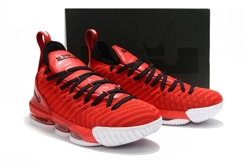 Nike LeBron 16 LBJ16 Red Black AO2595 FonjepShops nike