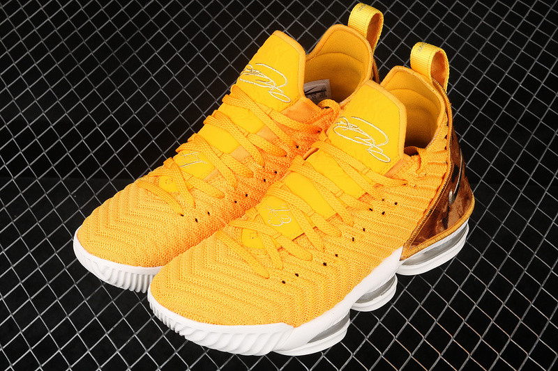 Lebron xvi yellow hot sale