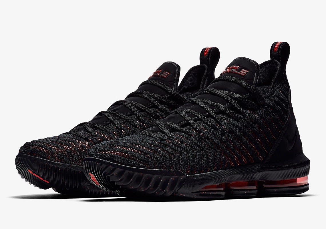 StclaircomoShops Ultra nike sweet classic 002 Zoom Lebron 16 Ultra nike Lebron XVI EP 16 James LBJ Fresh Bred Black Red AO2595