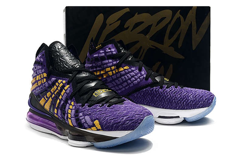 Nike lebron best sale xvii lakers