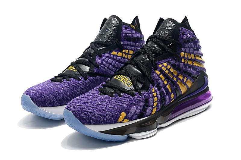 Nike lebron xvii discount lakers