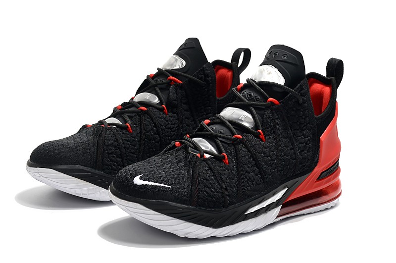 Nike LeBron 18 XVIII Low EP Black White 
