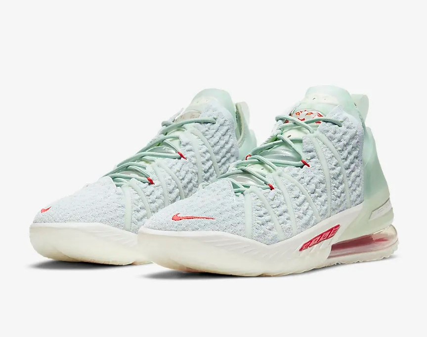 Nike lebron 18 pure platinum store