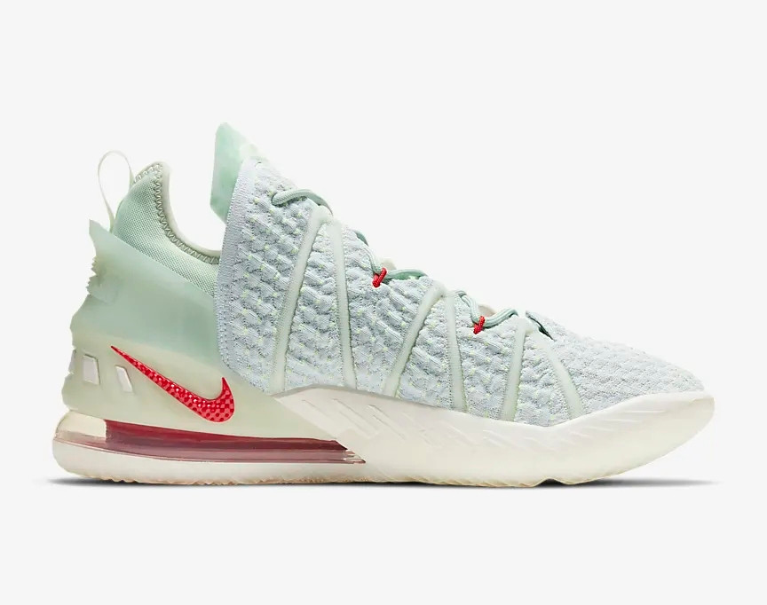 Nike lebron 18 pure platinum on sale