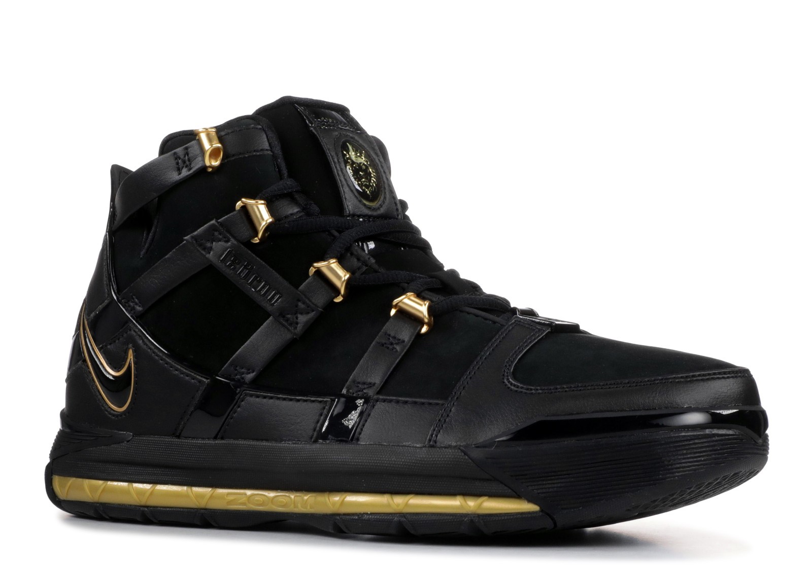 001 Nike LeBron 3 Retro Negro Oro AO2434 Nike Training Dri Fit