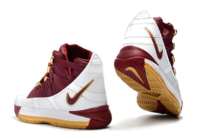 Burgundy and gold basketball shoes clearance