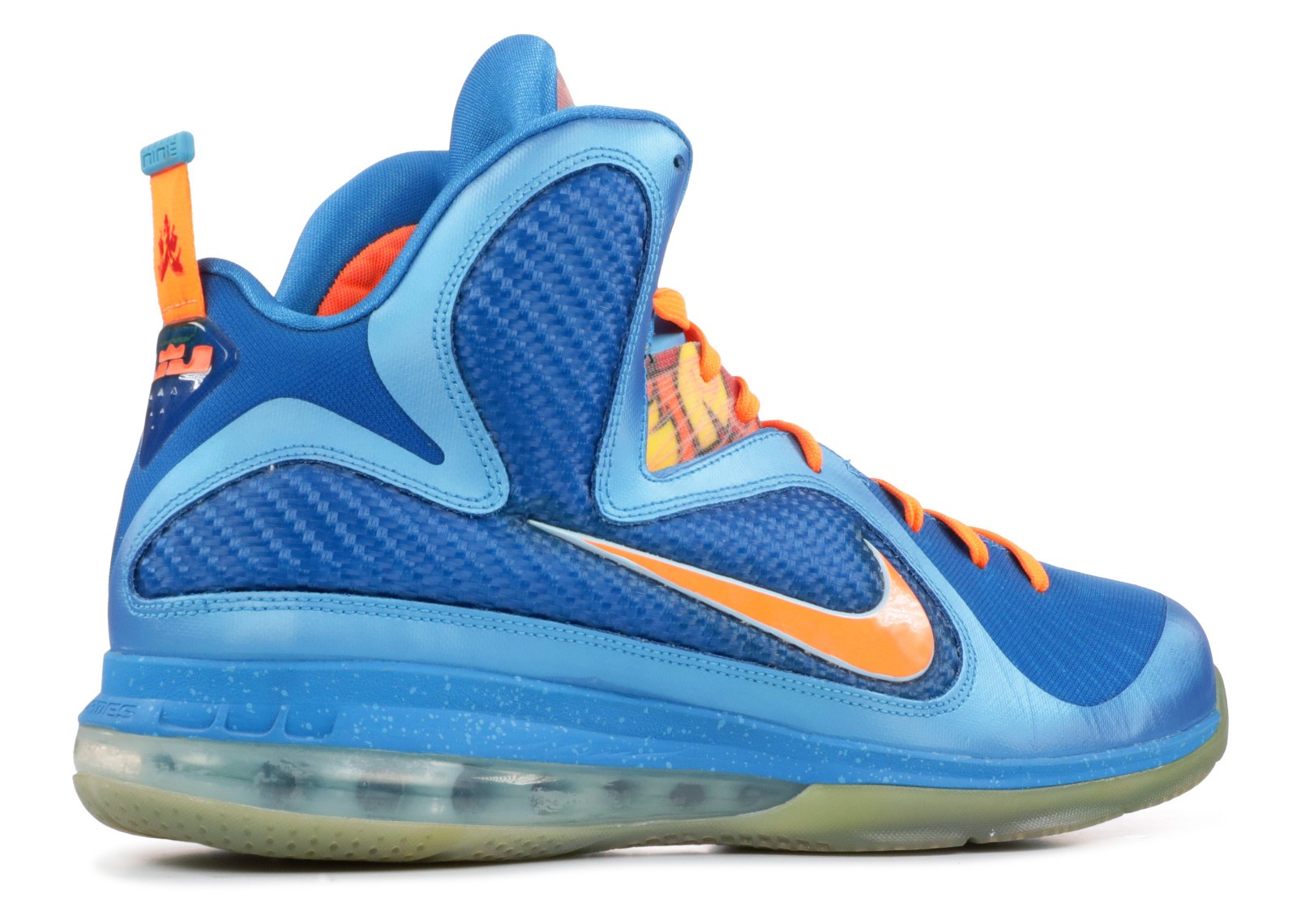 Lebron 10 blue and outlet orange