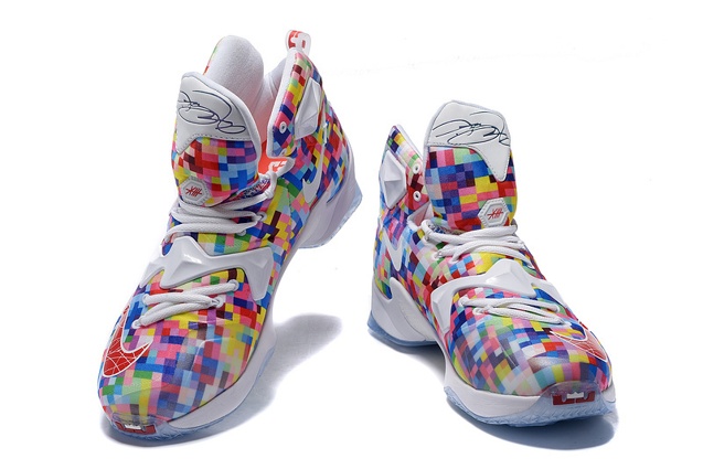 colorful basketball shoes