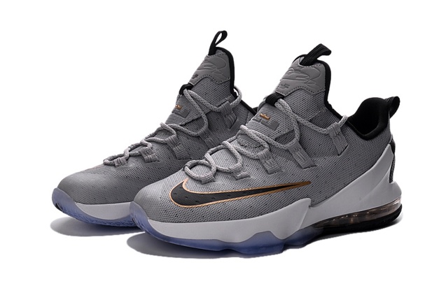 Nike Lebron XIII Low EP 13 James Men Basketball Sneakers Shoes Wolf Grey Black Gold 831926 explored running culture in 22 countries GaleriahitShops Lebron XIII Low EP