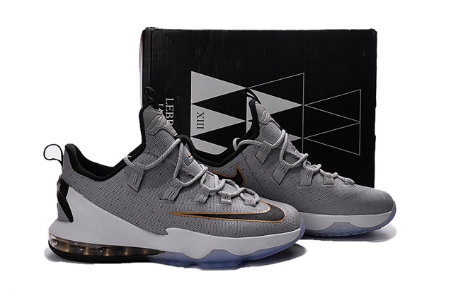 Nike Lebron XIII Low EP 13 James Men Basketball Sneakers Shoes Wolf Grey Black Gold 831926 explored running culture in 22 countries GaleriahitShops Lebron XIII Low EP