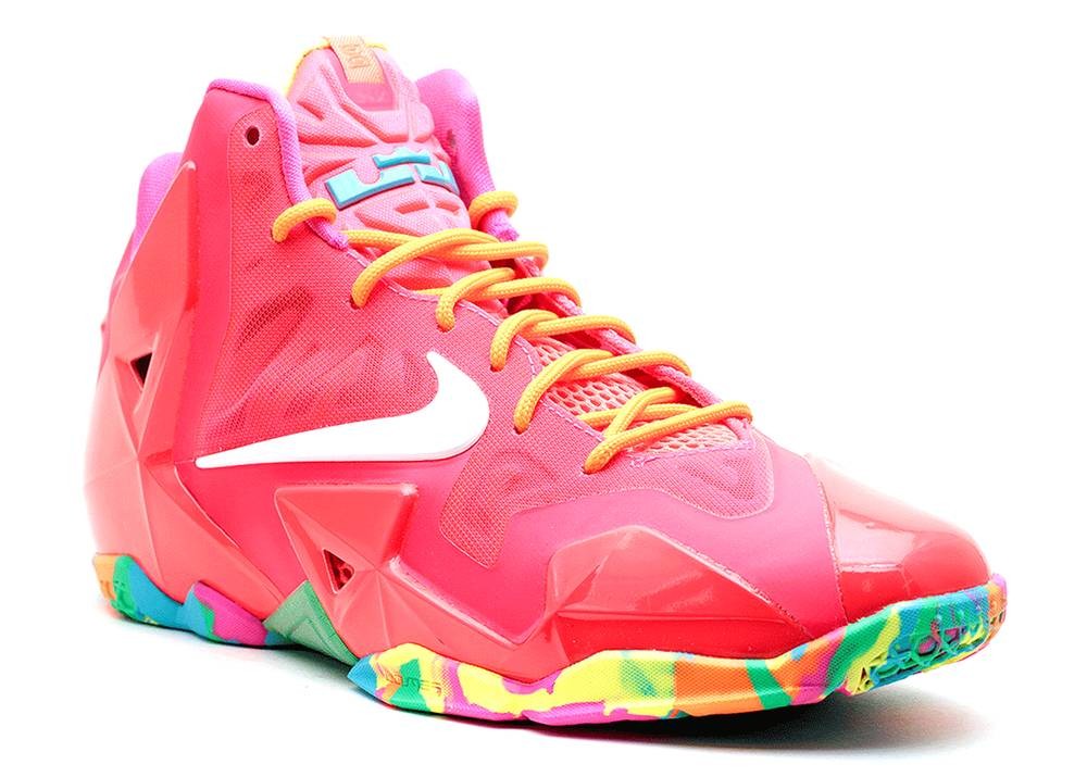 Lebron 11 pink on sale
