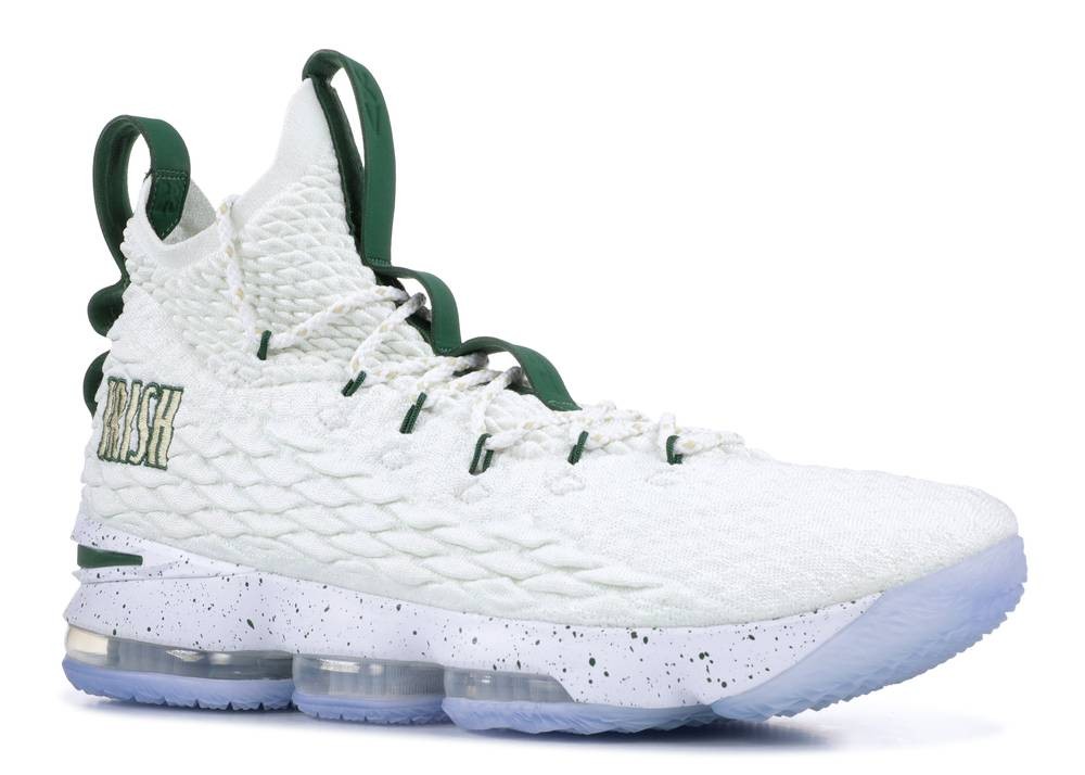 White lebron 15 high discount