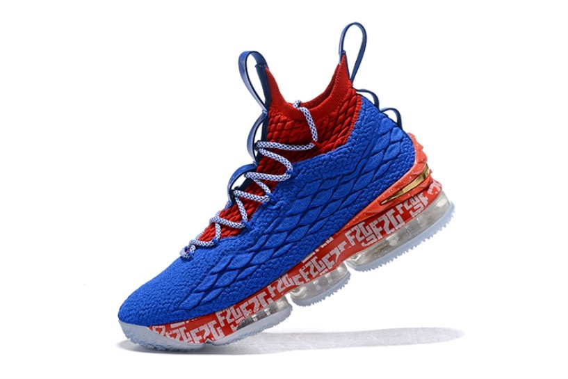 Lebron 15 red and blue on sale