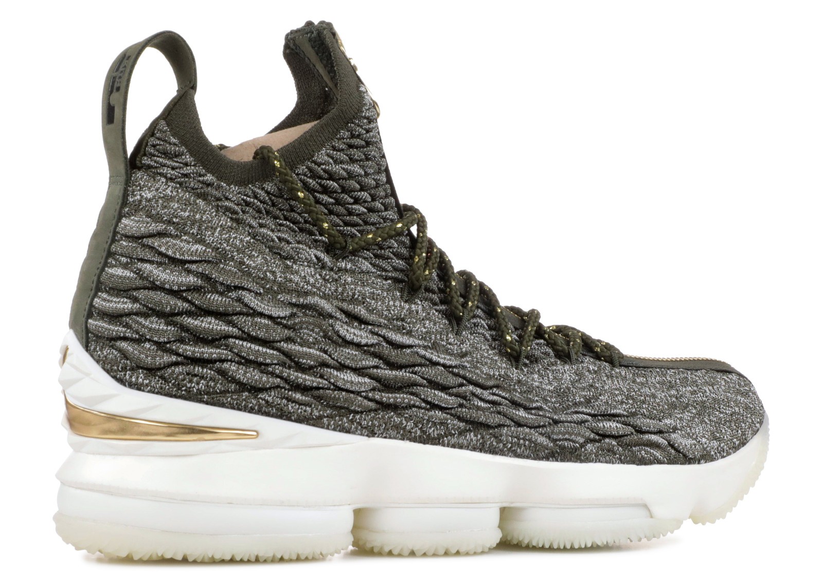 Lebron XV Kith Performance Cargo Medium Sail Khaki Olive AJ3936 794453 Zoom Lebron XV 15 Low AcmShops