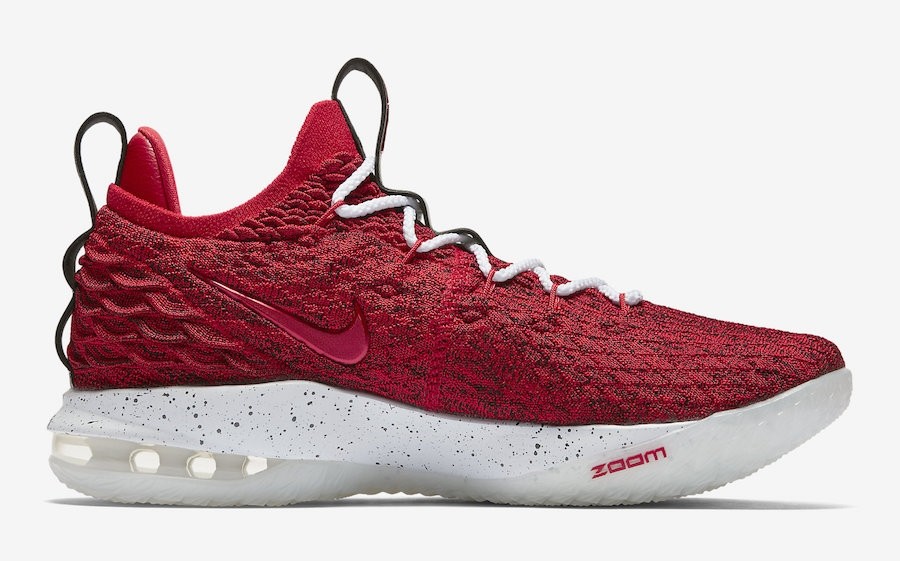 lebron 15 red black