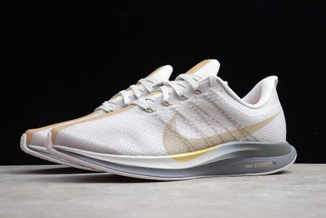 2019 Nike Air Zoom Pegasus 35 Turbo 2.0 Vast Grey Wheat Gold