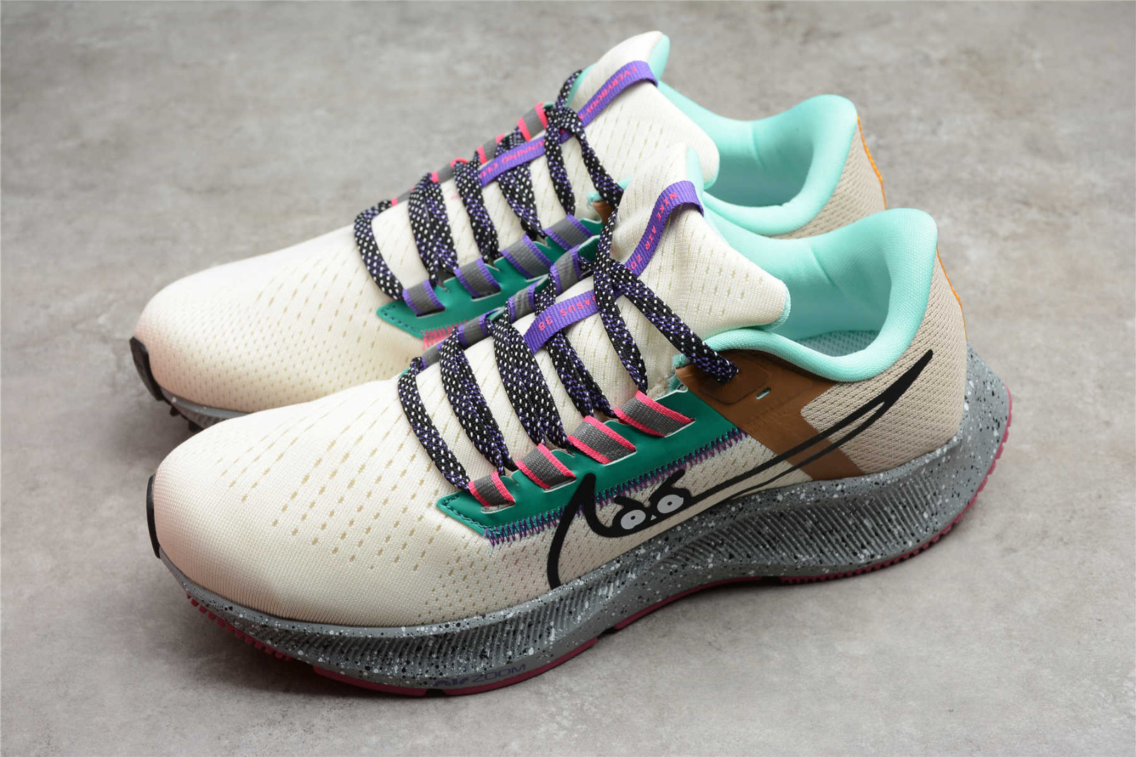 kyrie white and gold - Nike Air Zoom Pegasus 38 Beige Grey Green White  DO2337 - StclaircomoShops - 100