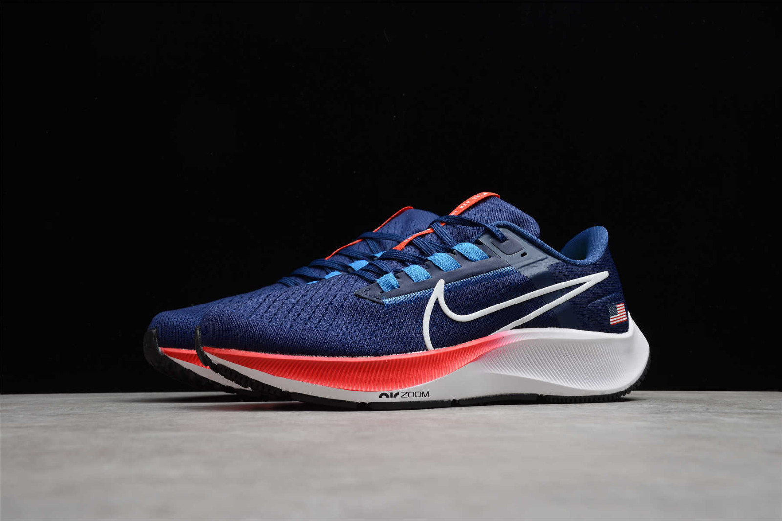 Nike Air Zoom Pegasus 38 Blue Red White 