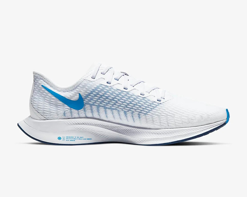 100 Nike Zoom Pegasus Turbo 2 White Blue Mens conjunto AT2863 Nike WN DELPHIA BALLERINA GaleriahitShops Air Zoom Pegasus Turbo 2