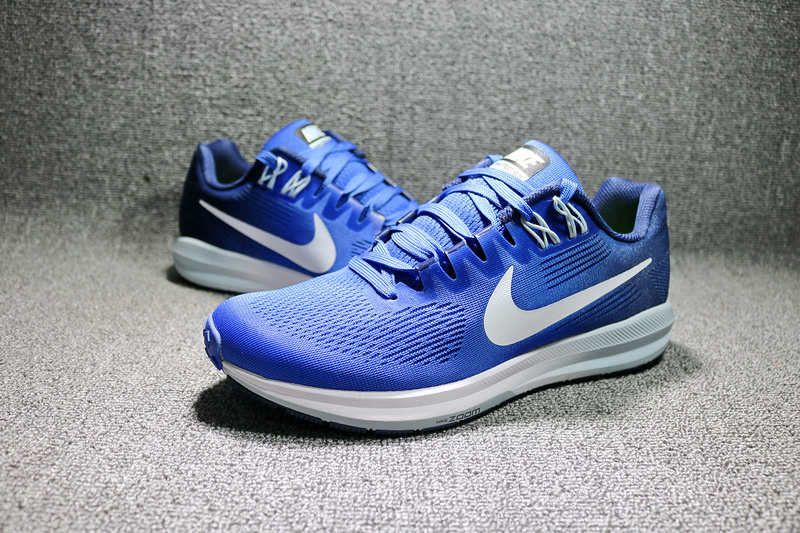 Nike zoom structure 21 blue deals