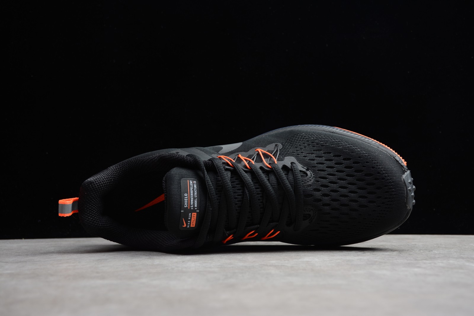 Nike Zoom Structure 15 Black Orange 615588