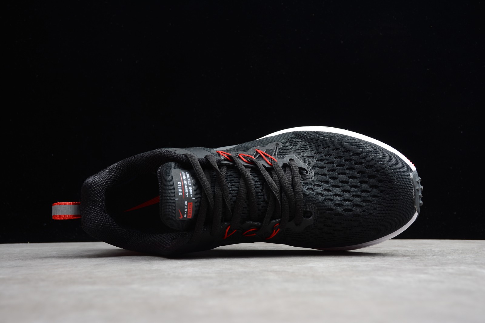 Nike Zoom Structure 15 Black Red 615588 