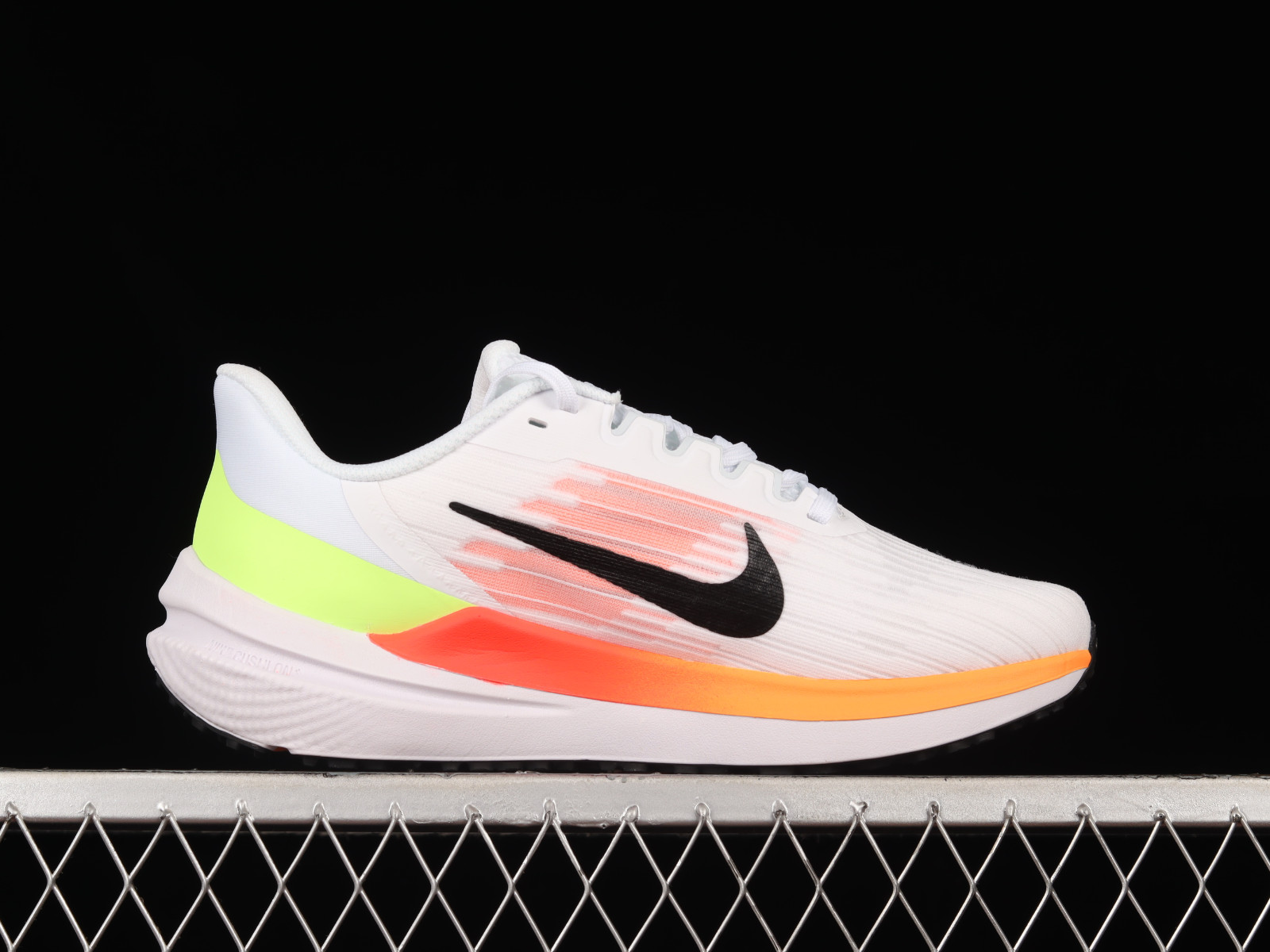 Adidas Zoom Winflo 9 White Black Orange Crimson DD6203-100 -  StclaircomoShops