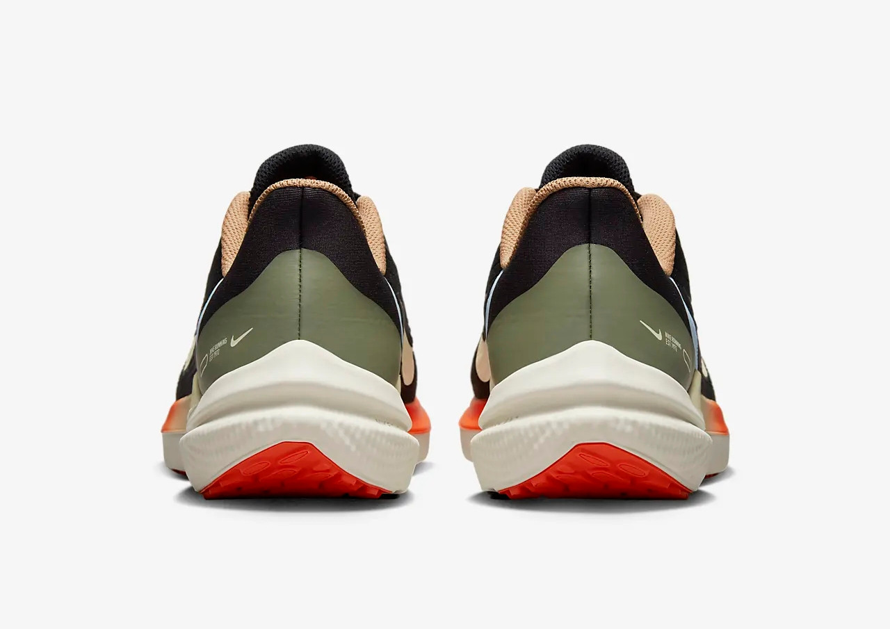 Green and orange air max 9 top