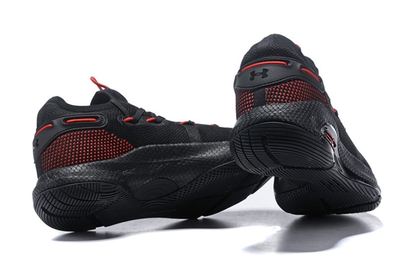 Under Armour Curry 6 Black Orange Red 