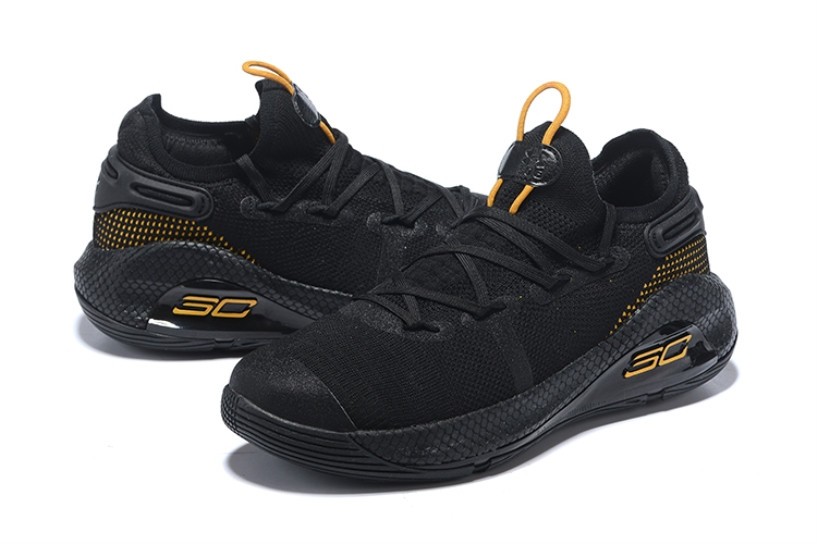 Curry 6 black and yellow clearance
